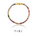 Qingdao Jewelry Colorful Contrasting Zircon Bracelet With New Design Sense Instagram Fashion Handicraft 1147_ipsvogv.com