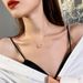 titanium steel necklace for women, non fading clavicle chain, niche small waist chain, simple personality, temperament jewelry trend_ipsvogv.com