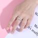 Ins5mm Rectangular Zircon Women's Ring, Real Gold Electroplated Full Diamond Trendy Hip-hop Ring_ipsvogv.com