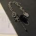Sweet Cool Girl Button Lace Rose Patchwork Necklace For Women Fashion Versatile Ins Niche Temperament Light Luxury_ipsvogv.com
