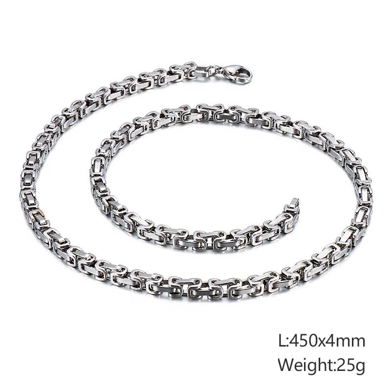 fashion back chain necklace personality domineering men's emperor chain hip hop jewelry accessories_ipsvogv.com