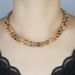 Women's Jewelry Colored Zircon Necklace Summer New Style Necklace Personality Fashion Temperament Light Luxury High End Clavicle Chain_ipsvogv.com