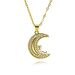 A Variety Of Moon Micro Inlaid Versatile Necklace Pendants Niche Temperament Fashion High End Clavicle Chain Jewelry_ipsvogv.com