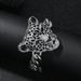 Unique Bold Diamond-Studded Leopard Bracelet For Men Creative Punk Hip-Hop Rock Thick Chain Jewelry_ipsvogv.com