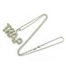 Hip Hop TRAP Music Style Personalized Diamond Set Letter Men's Necklace Accessories Pendant Jewelry_ipsvogv.com