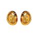 Women’s Jewelry Set Fashion Temperament Niche Personality Earrings Stainless Steel Plated Gold Retro Twisted Snail Shell Micro Inlaid Earrings_ipsvogv.com