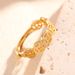 Money Coin Attract Wealth Transport Copper Coins. Open Mouth Rings For Women, Fashionable And Versatile. Hollow Out Ring_ipsvogv.com