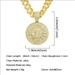 Hip hop three-dimensional diamond inlaid number 7 round pendant necklace for men's domineering trendy street dance Cuban_ipsvogv.com