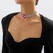 Light Luxury Claw Chain Full Of Diamonds, Elegant Necklace, Romantic And Sweet Love Dinner Necklace_ipsvogv.com