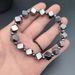 Gallstone Bracelet For Men And Women, Bamboo Knot Magnetic Black Terahertz Bracelet, Live Streaming Gift_ipsvogv.com