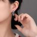 Women's Jewelry Blue Earrings Design Niche High End Earrings Light Luxury Large Round Earrings Zircon Retro Exquisite_ipsvogv.com