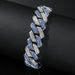 Hot selling Full Diamond Alloy Bracelet, Trendy Hip Hop Cool Men's Bracelet Jewelry_ipsvogv.com