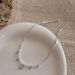 French Pearl Zircon Broken Silver Necklace For Women, Light Luxury, Niche High-end Design, 2024 New Jewelry Gift_ipsvogv.com