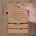 Infinite Eight Character Wax Thread Hand Woven Couple Friendship Card Bracelet Hand Rope_ipsvogv.com