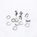 Cat's Eye Ethnic Style Ring, Index Finger Joint Combination Flower Ring Set Of 13 Pieces_ipsvogv.com