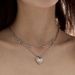 Milard Style Double-layer Heart-shaped Mother Of Pearl For Women, Light Luxury, High-end Design, Fashionable Spring And_ipsvogv.com
