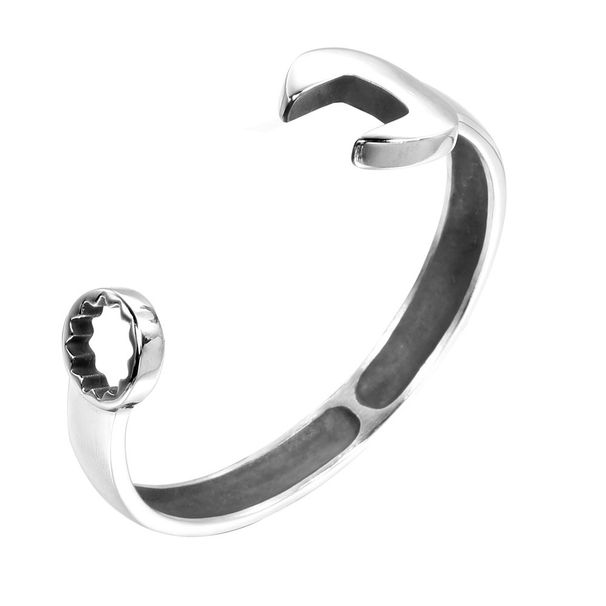 Men's Personality Wrench Screw Open Titanium Steel Bracelet For Men And Women_ipsvogv.com