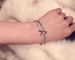 Simple Micro Inlaid Zircon Word Lady Bracelets For Women Temperament Exquisite Luxury Bangle Jewelry_ipsvogv.com