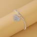 Hot Selling Rhinestone Love Pendant Anklet, Summer Beach Sandals, Ankle Claw Chain, Women's Jewelry_ipsvogv.com