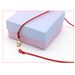 Wearable Transfer Beads Soft Fried Dough Twists Men's And Women's Pendant Red Pure Hand Woven Necklace Replacement Rope_ipsvogv.com