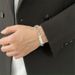 White Bamboo Knot Bracelet For Men, Ins Niche Design, High-end Feel, National Trend, Hip-hop Style, Handsome New Chinese_ipsvogv.com