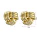 Fashion Geometric Irregular High-end Interwoven Ear Jewelry Internet Celebrity Twisted Spiral Stud Earrings For Women_ipsvogv.com