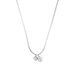 S Pure Silver Ball, Natural Freshwater Pearl Necklace, Female Niche, High-end Feeling, Double Bead Small Light Bulb,_ipsvogv.com
