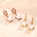 Korean Style High-end Hot Selling Pentagram Pearl Titanium Steel That Do Not Fade, Fashionable Versatile And Earrings_ipsvogv.com