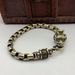 Antique Chain King Snake Bone Copper Vintage Men's Scale Koi Brass Bracelet Dragon Head_ipsvogv.com
