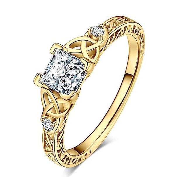 Cao Shi's High-end Light Luxury Zircon Inlaid Ring For Women, Exquisite Design Sense, Wedding Ring, Popular Fashion_ipsvogv.com