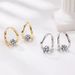 New Earrings Korean Ins Style Temperament Irregular Earrings Fashionable Simple Light Luxury Earrings_ipsvogv.com