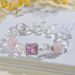 Natural Random Shaped White Powder Crystal With Micro Inlaid Light Luxury, Fashionable, Atmospheric, Clear And_ipsvogv.com