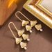 Fashionable, Light Luxury, Cool Style, Metal Leaf Tassel Ear, Women's High-end Sense, Fashionable Silver Needle_ipsvogv.com