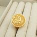 Ladies' Fashion Luxury Hollow Flower Leaf Women's Ring Adjustable Size Bridal Wedding Birthday Party, Christmas Gift_ipsvogv.com