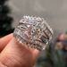 Cao Shi Fashion Jewelry New Three Piece Combination Couple Ring Set_ipsvogv.com