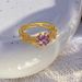Korean Version Of Fashionable Lucky Clover For Women, Simple Ins Style Copper Inlaid With Zircon Flowers, Living Mouth_ipsvogv.com