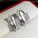 Cao Shi Women's Ear Buckles Trendy Simple Platinum Small And Fresh Fashion Earrings_ipsvogv.com