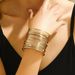 Ladies Bracelet Personalized Diamond Inlaid Design Niche Bracelet Versatile Opening Adjustment Hand Jewelry_ipsvogv.com