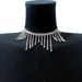 Fashion ladies tassel full diamond necklace niche light luxury temperament necklace niche creative new clavicle necklace for women_ipsvogv.com