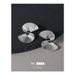 French retro fan earrings for women light luxury niche design high end earrings simple cold style high end earrings_ipsvogv.com