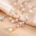 Ins Cold Wind Cross Pendant Long Fashion Pearl Tassel Clavicle Chain Necklace_ipsvogv.com