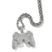 Street Creative Game Console Handle Pendant Hip Hop Necklace New Personality Childhood Cartoon Diamond Necklace_ipsvogv.com