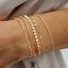 5-Piece Metal Figaro Chain Women's Set Fashionable And Minimalist Bracelet_ipsvogv.com