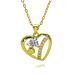 Hot Selling Copper Micro Inlaid Zircon DIY Jewelry Accessories Love Crown Cat Necklace_ipsvogv.com