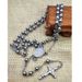 6mm Rosary Prayer Beads Necklace Catholic Christian Religious Jewelry Charm Gift For Men Women Cross Pendant Jewellery_ipsvogv.com