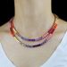 Men And Women's Jewelry Hip Hop New 5mm Color Zircon Tennis Chain Hip Hop Necklace Tennis Chain_ipsvogv.com