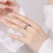 Korean Style Exquisite Micro Inlaid Zirconia Double Layered Open For Women With A High-end Feel, Light Luxury, Niche_ipsvogv.com