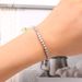 Fashion Jewelry Stainless Steel Zircon Claw Chain Micro Pave 3mm Full Diamond Tennis Bracelet_ipsvogv.com