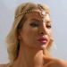 Multi Layer Forehead Chain Ethnic Style Zircon Water Drop Party Rhinestone Gold Headdress_ipsvogv.com