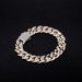 New 9mm 14mm Domineering Hip Hop Men's Cuban Bracelet Trendy Personality Spring Buckle Chain_ipsvogv.com